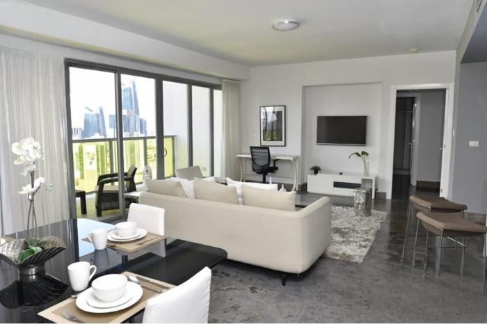 Alquiler de apartamento en yoo panamá  arts tower, avenida balboa