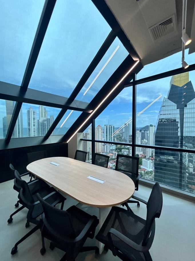 Alquiler de oficina amoblada, tower financial center, calle 50
