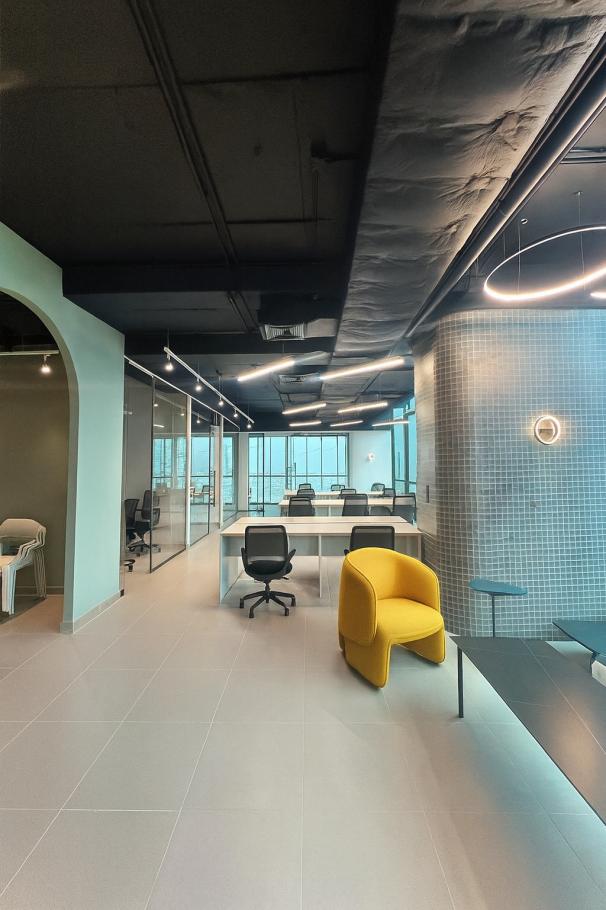 Alquiler de oficina amoblada, tower financial center, calle 50