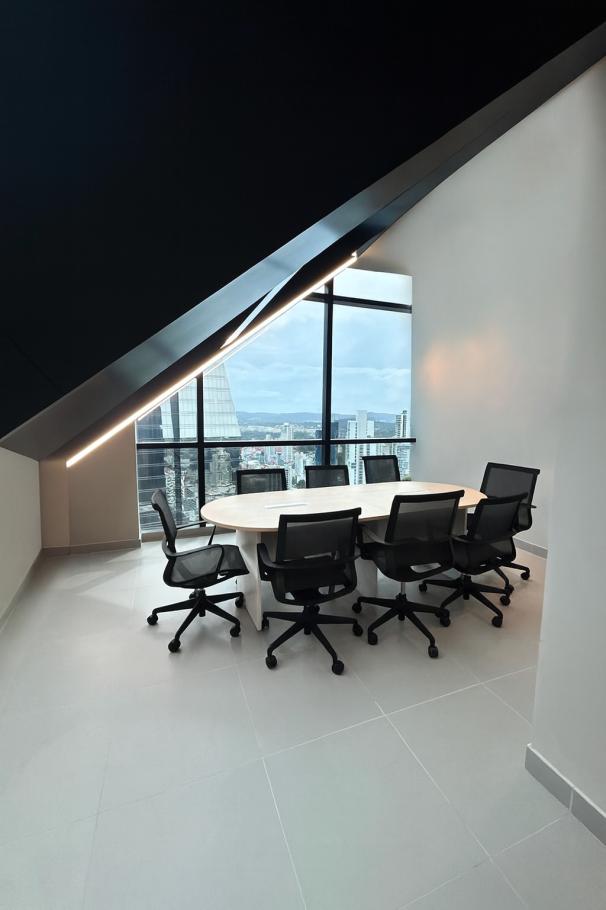 Alquiler de oficina amoblada, tower financial center, calle 50