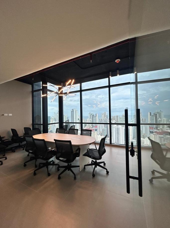 Alquiler de oficina amoblada, tower financial center, calle 50