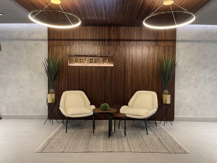 Alquiler de oficina amoblada en tower financial center, calle 50
