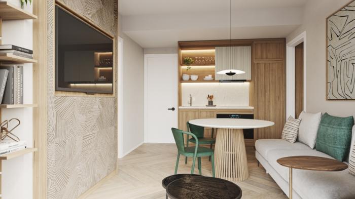 Venta de apartamento en la gran central by bungalo casco antiguo.