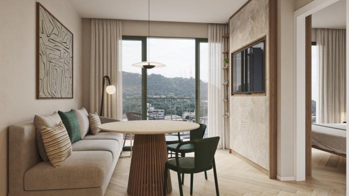 Venta de apartamento en la gran central by bungalo casco antiguo.