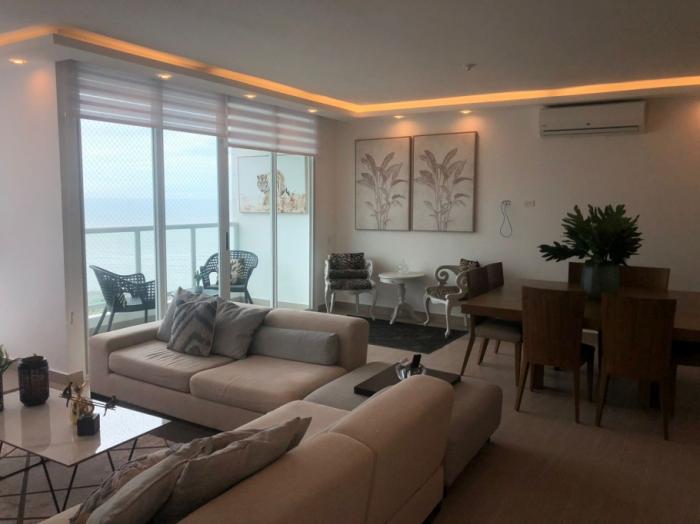 Alquiler de apartamento amoblado en costa del este, panamá