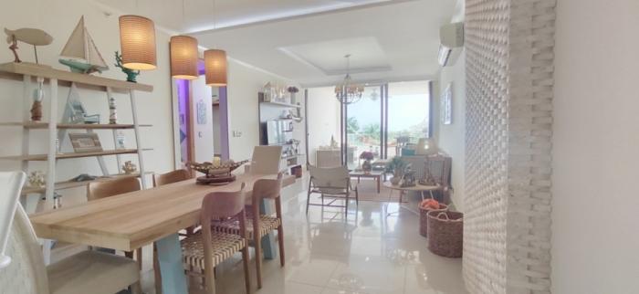 Apartamento de playa en alquiler, casamar san carlos, full amenidades