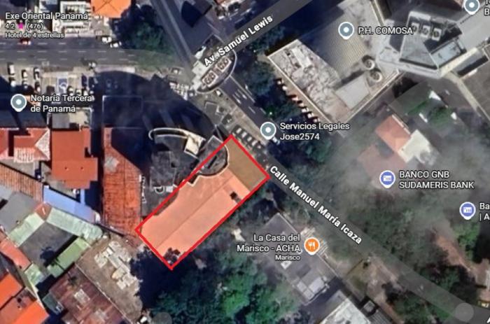Se vende edificio comercial en obarrio
