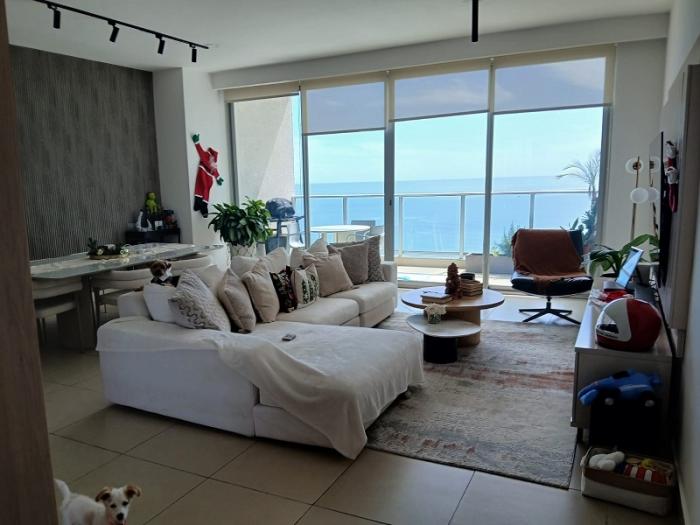 Ocean view apartment for sale in punta pacifica
