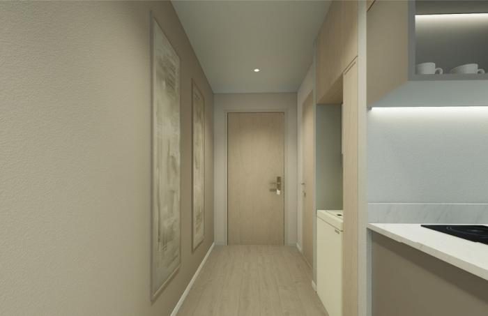 Venta de apartamento para inversión con licencia hotelera