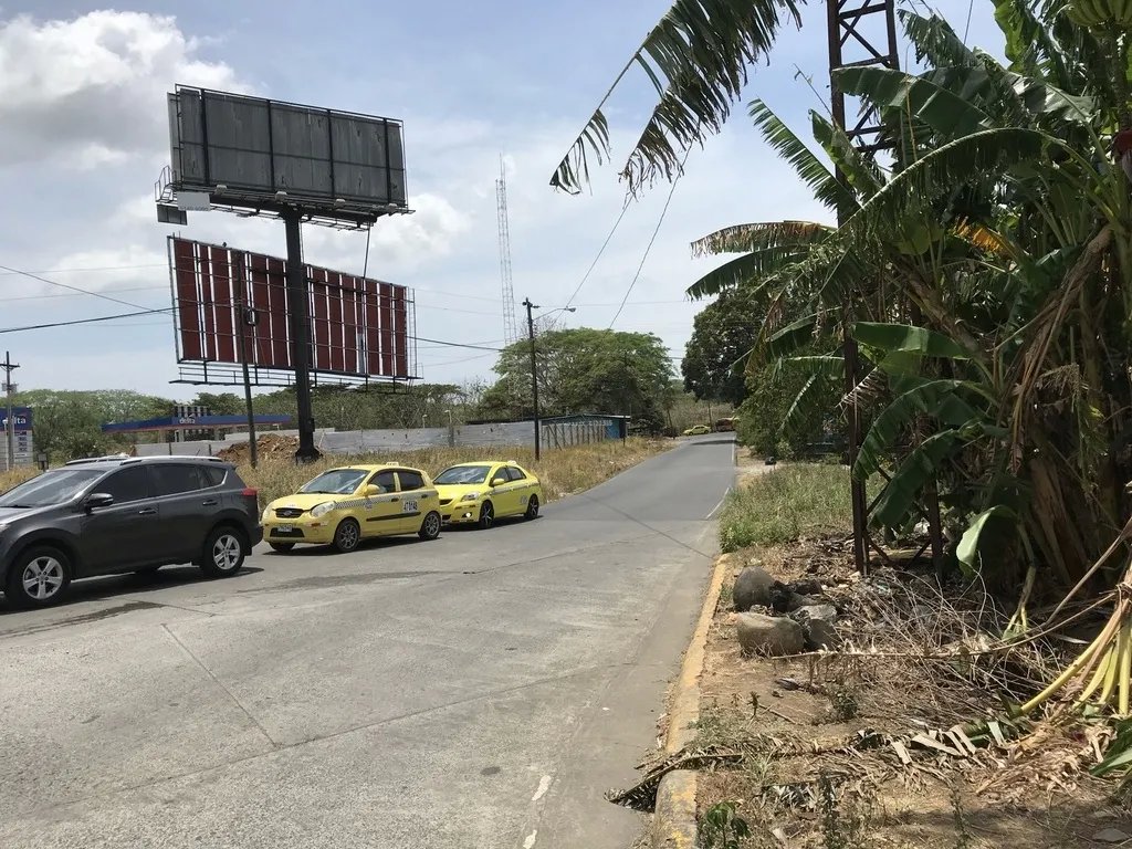 4.3 hectares on Interamerican Highway, opposite Plaza Terronal in David