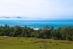 Terreno en Playa Morillo de 27 hectareas con vista al mar