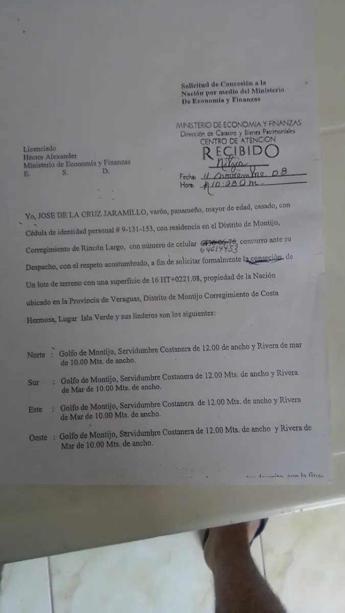 ISLA DE 17 HECTÁREAS EN VENTA EN VERAGUAS.