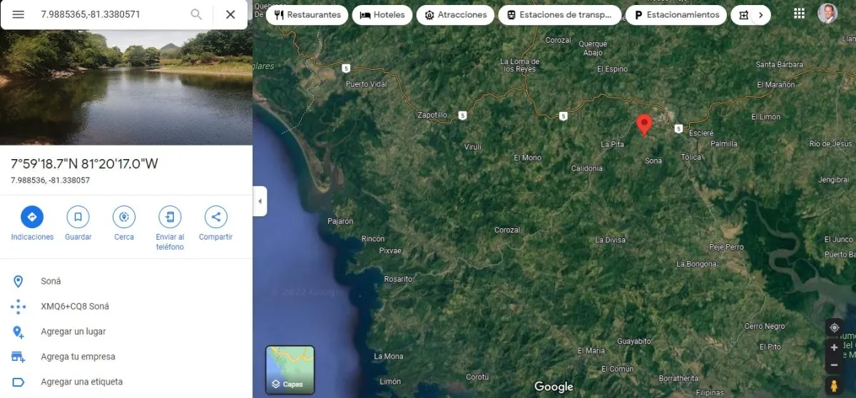 PROPIEDAD EN VENTA EN SONÁ, VERAGUAS. DE GRAN EXTENSIÓN 169 HA (417.60 ACRES).