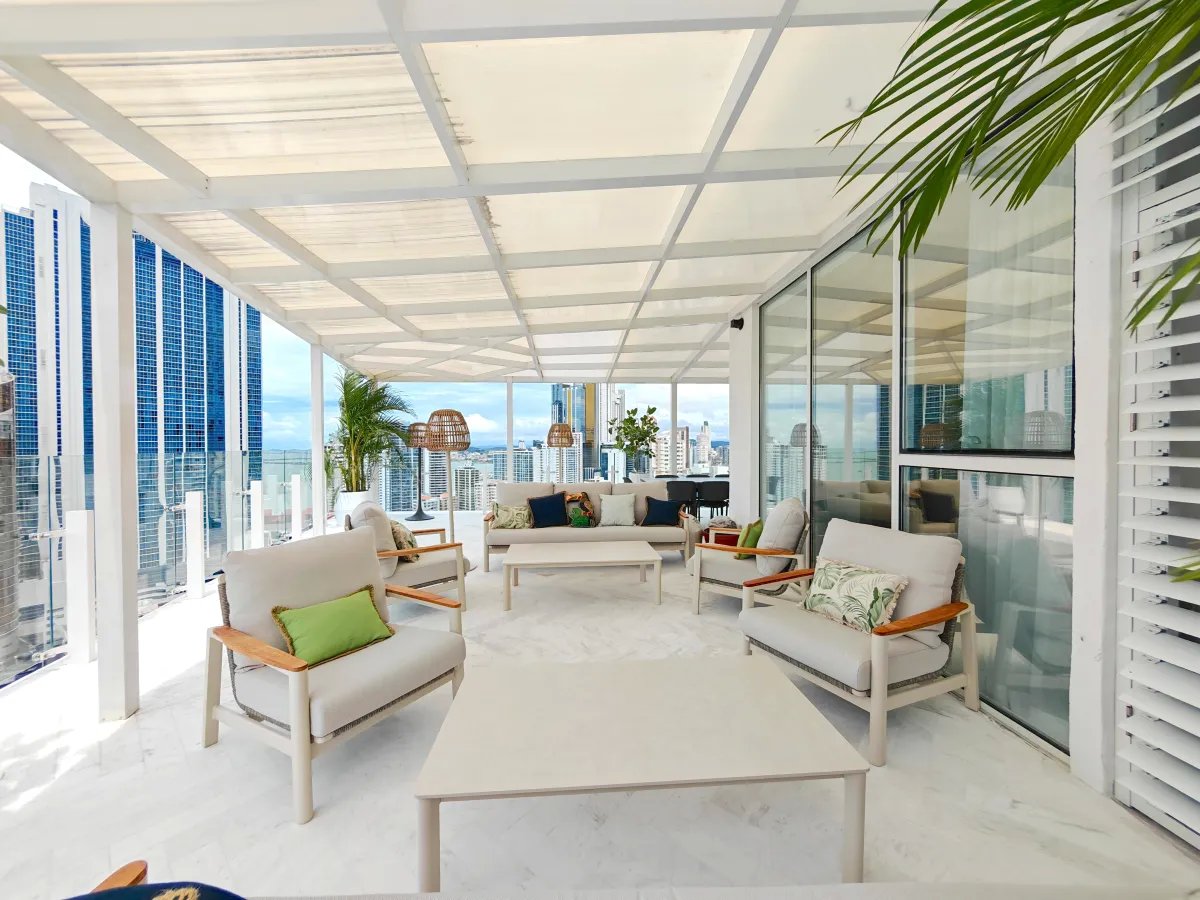 Apartamento de lujo con terraza en marbella, panamá