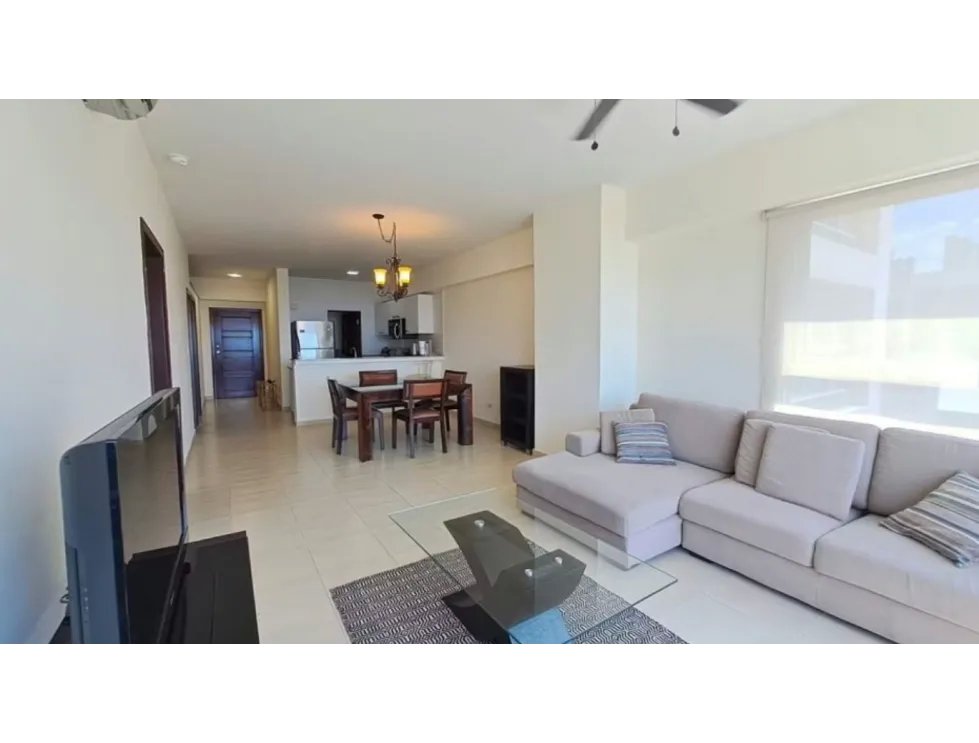 Apartamento amoblado en alquiler  ph grandbay, avenida balboa