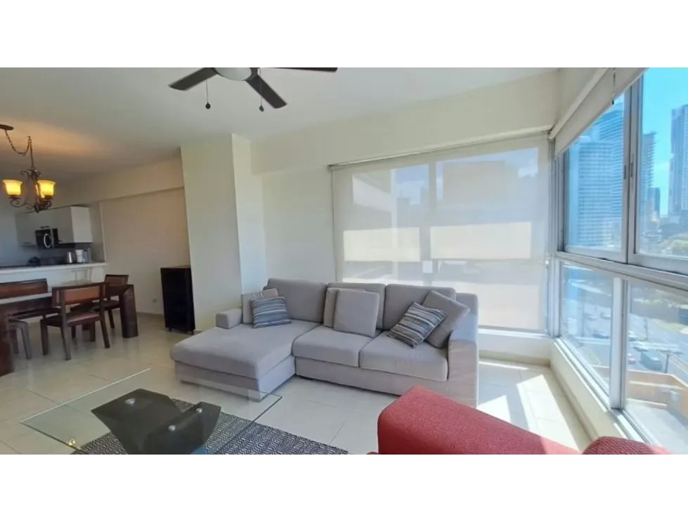 Apartamento amoblado en alquiler  ph grandbay, avenida balboa