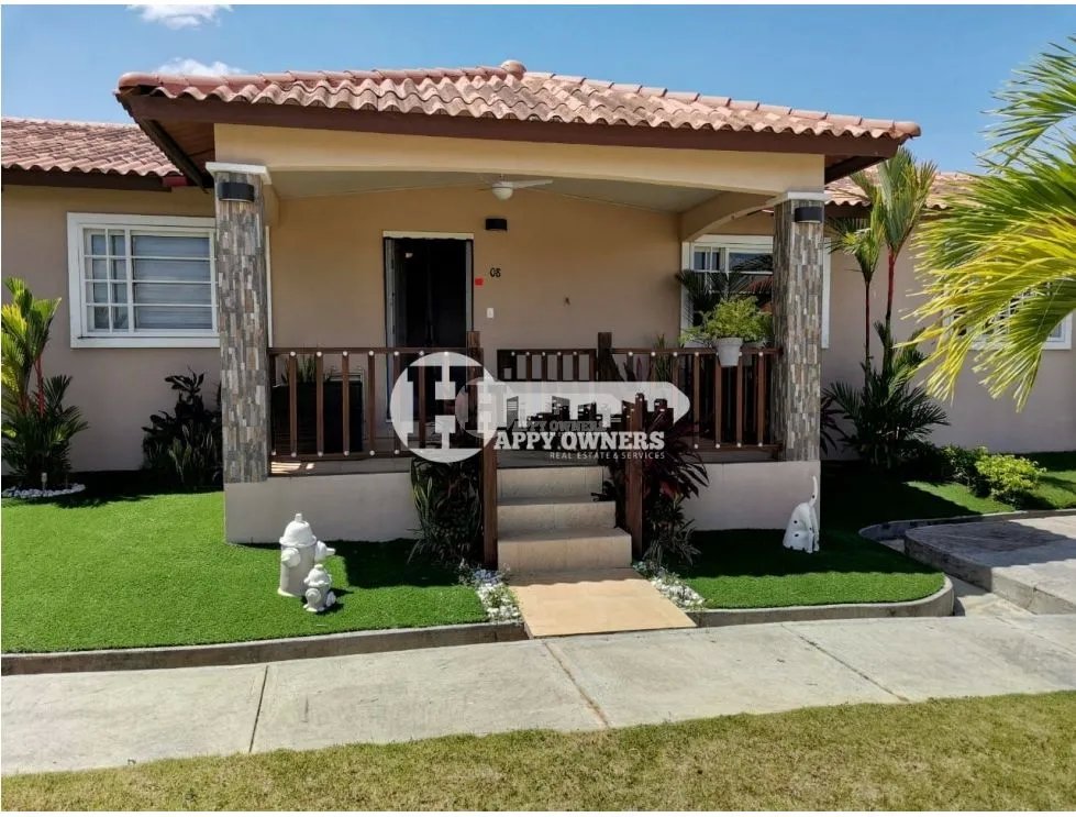 Se vende casa campestre en ph villas de ensueño, las lajas, chame
