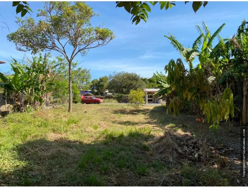 Venta de terreno céntrico en las tablas, los santos.