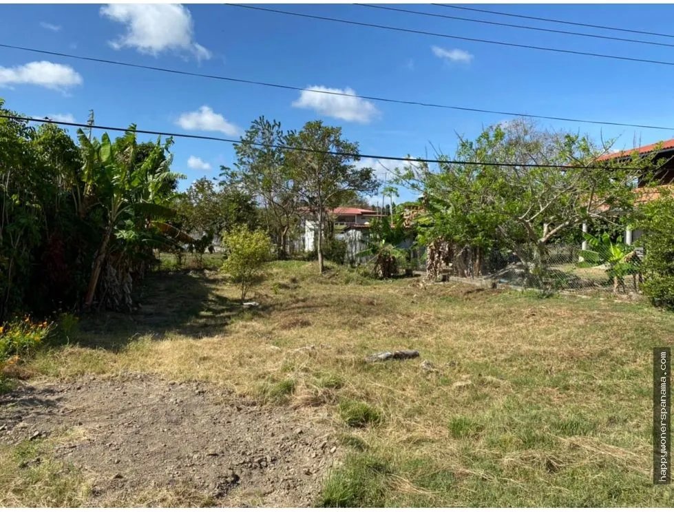 Venta de terreno céntrico en las tablas, los santos.