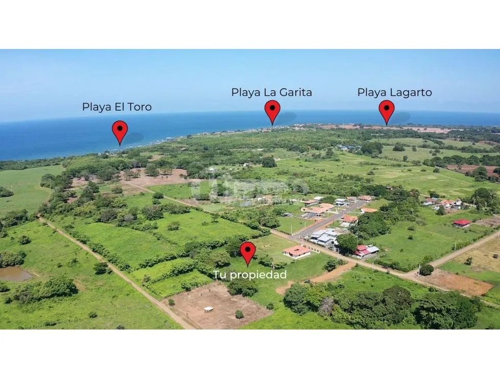 Venta de terreno cerca del mar en pedasí.