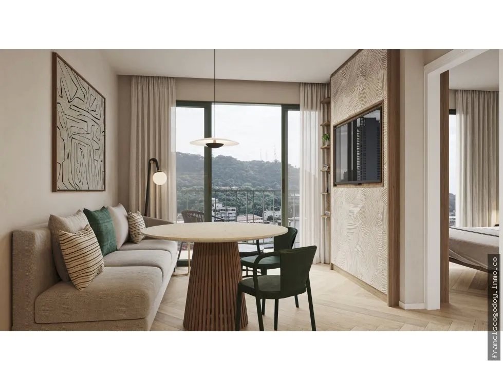 Apartamento en venta gran central santa ana