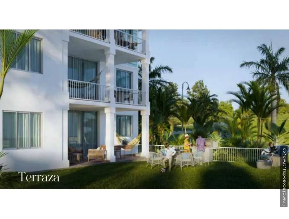 Venta de apartamento en bijao, beach club