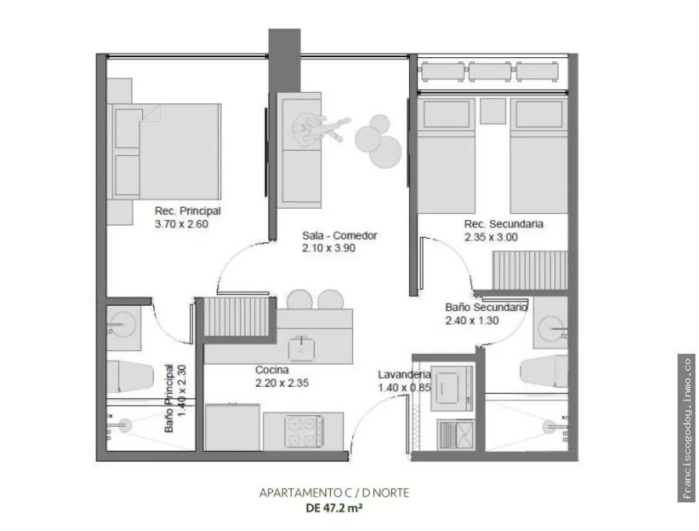 Venta de apartamento en edison park, ciudad de panamá