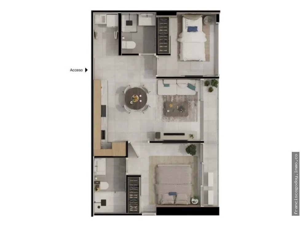 Apartamentos en venta con tecnología integrada, bella vista