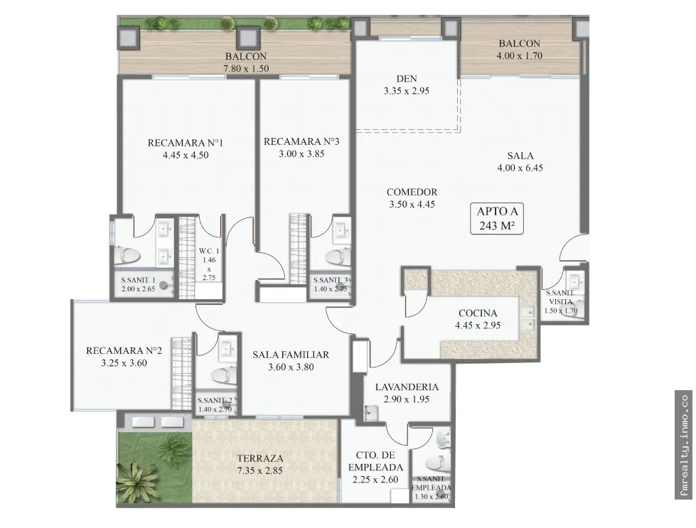 Venta de apartamentos en ph. casa bianca