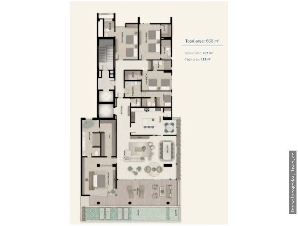 Apartamento en venta ocean terrace residences  ocean reef islands