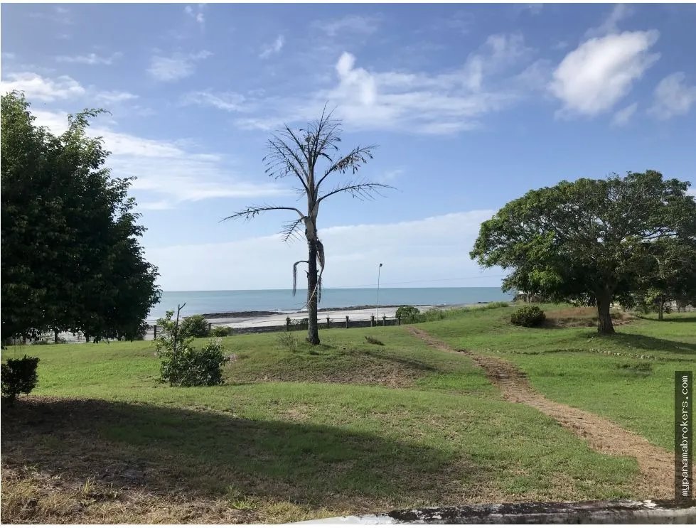 Venta de terreno frente al mar en nueva gorgona, chame