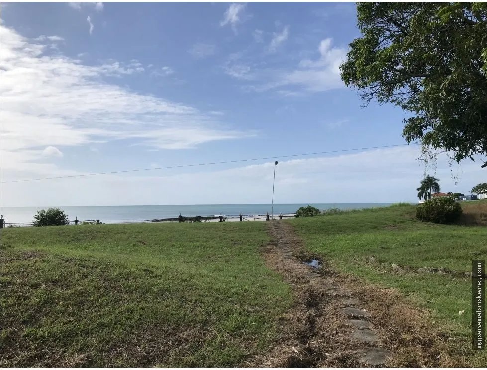 Venta de terreno frente al mar en nueva gorgona, chame