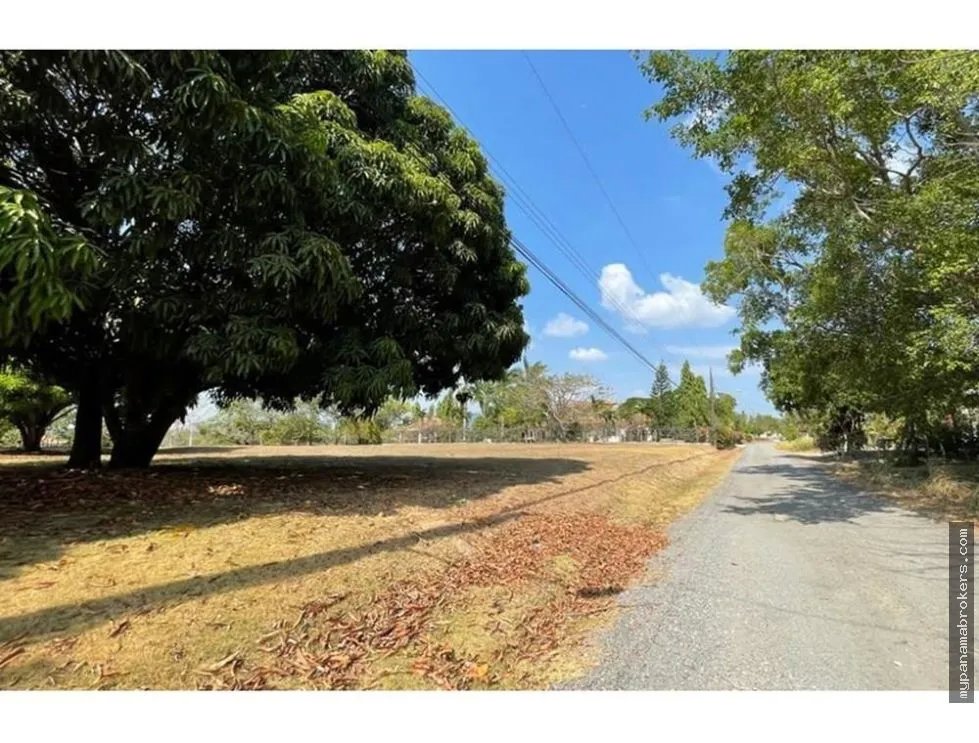 Se vende lote en club de golf, coronado, chame