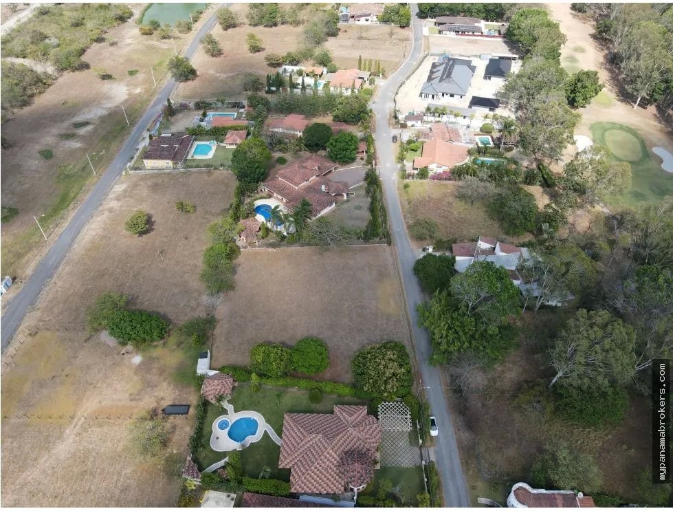 Se venden lotes en club de golf, coronado, chame