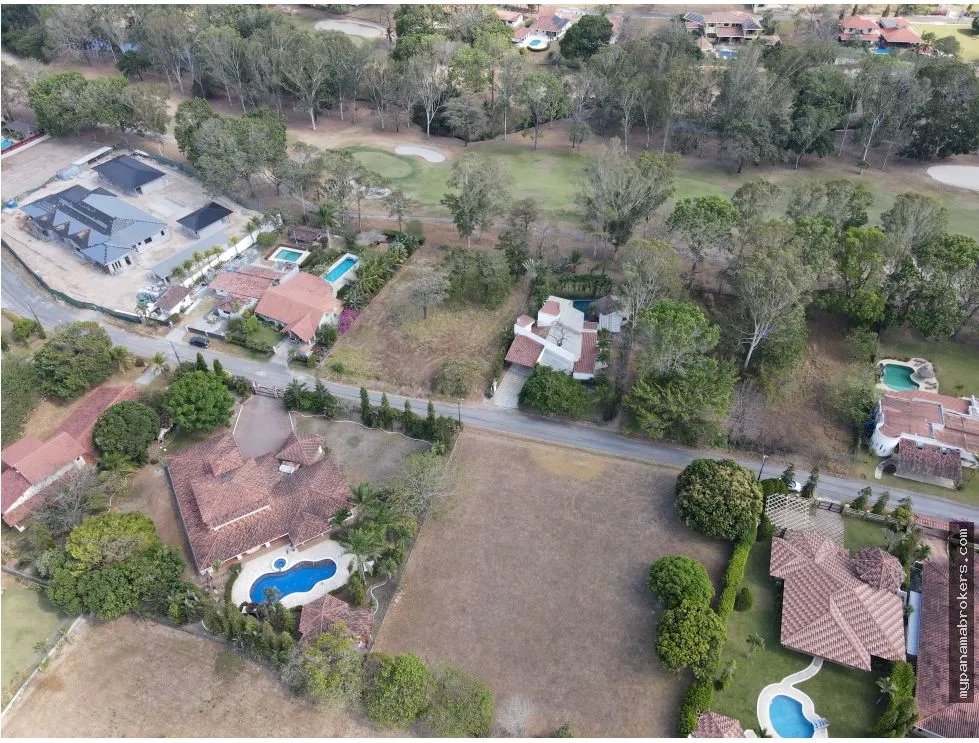 Se venden lotes en club de golf, coronado, chame