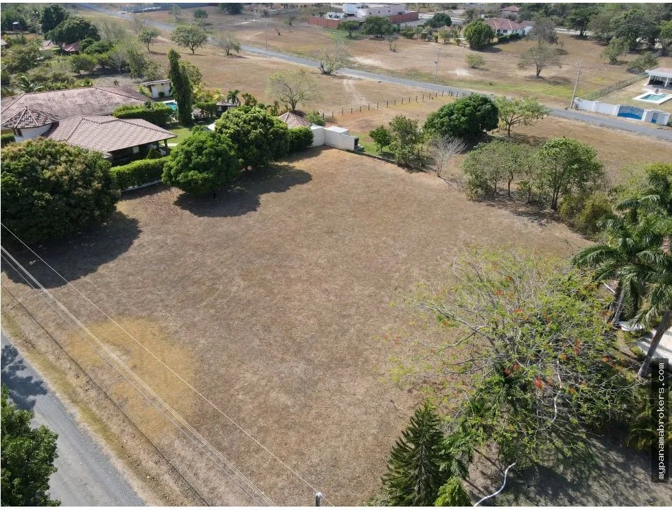Se venden lotes en club de golf, coronado, chame
