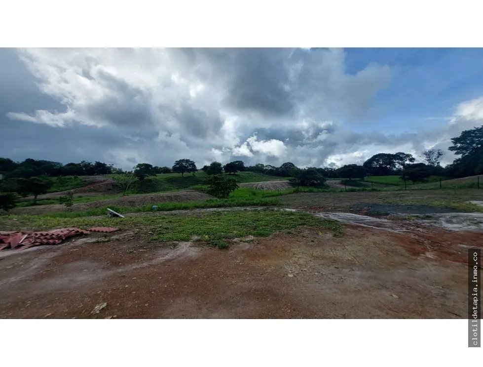 Se vente lote en las lajas, chame