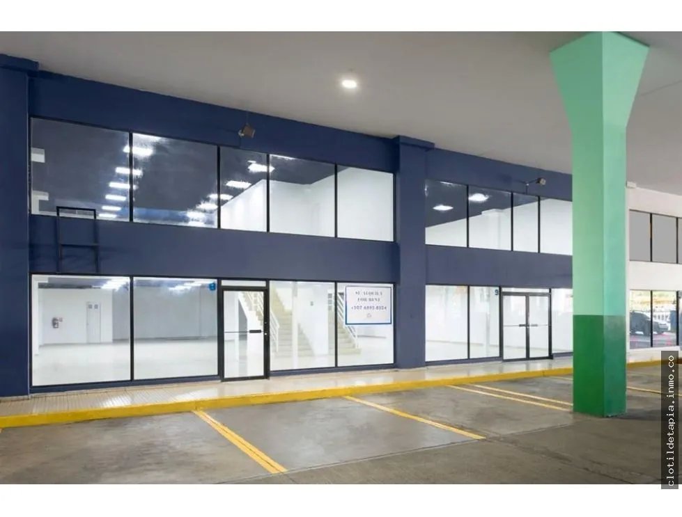 Se alquila local comercial en plaza agora en chanis, parque lefevre