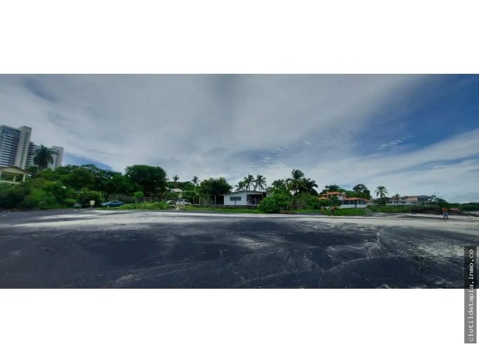 Se vende terreno frente al mar en nueva gorgona, chame