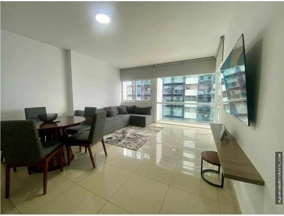 Alquiler de apartamento amoblado en bella vista, panamá