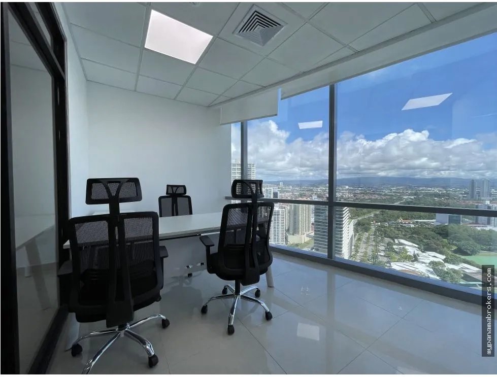 Alquiler de oficinas amobladas en financial park, costa del este