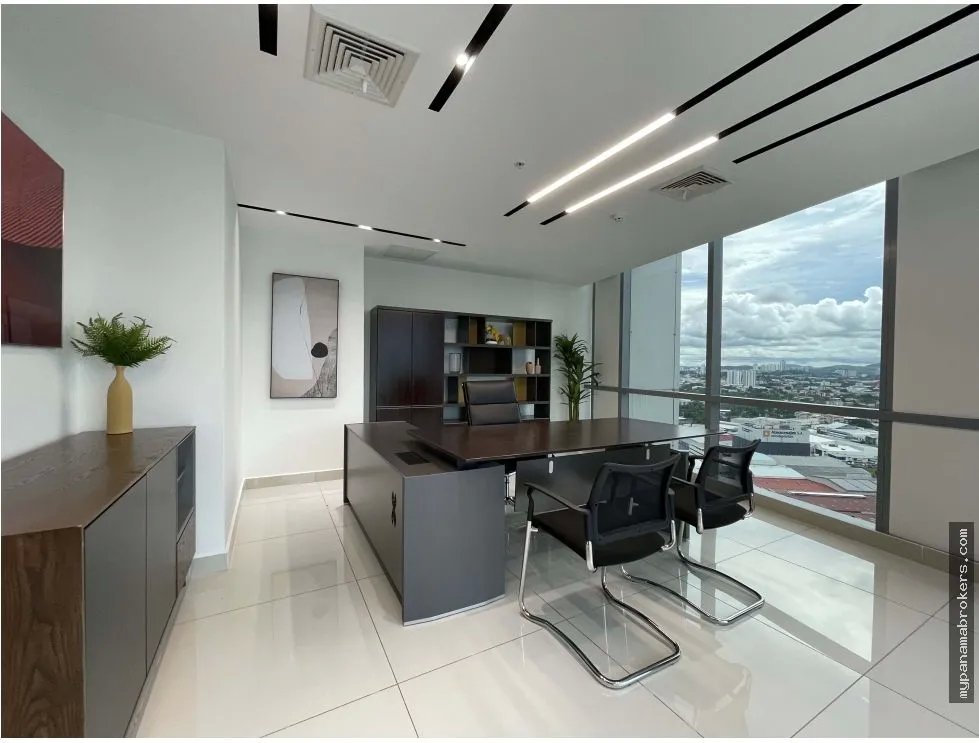 Alquiler de oficinas amobladas en financial park, costa del este