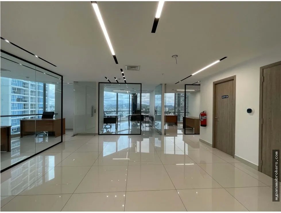 Alquiler de oficinas amobladas en financial park, costa del este
