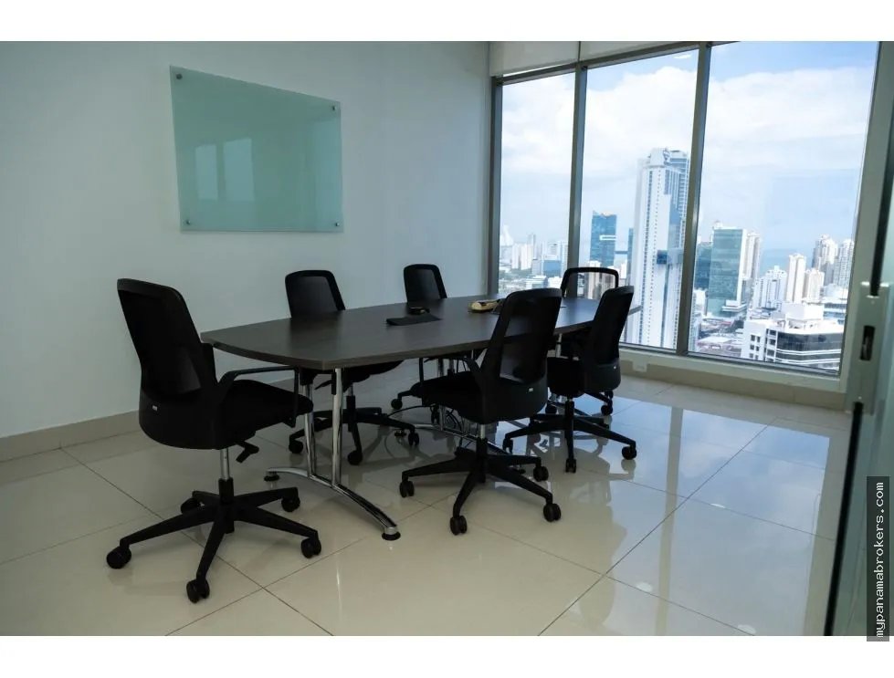 Alquiler de oficina amoblada en avenida balboa - panamá