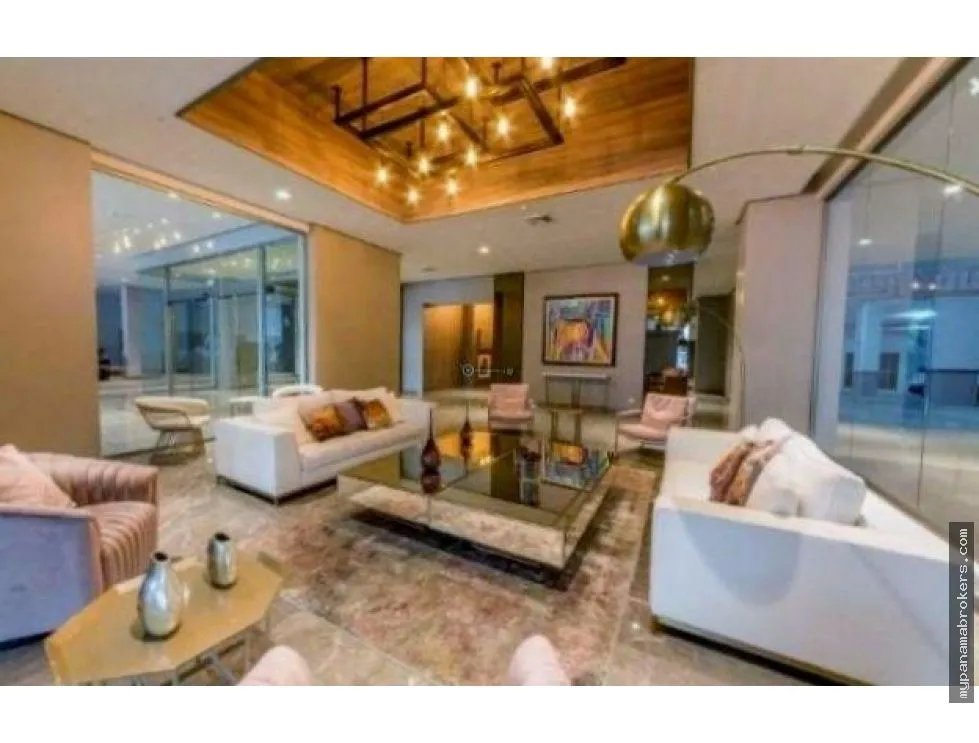 Venta de apartamento full amoblado ph mirador, costa del este - panamá