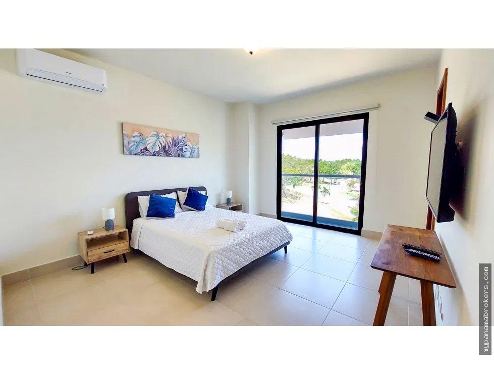 Venta de apartamento amoblado en residencial altamar, san carlos