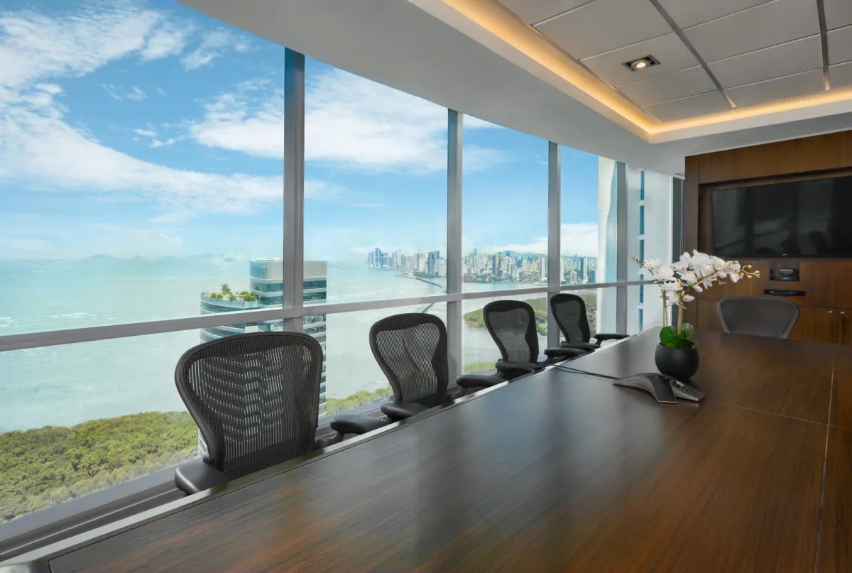 Oficina Amoblada de 128m² en Financial Park, Costa del Este  Corporativa Premium