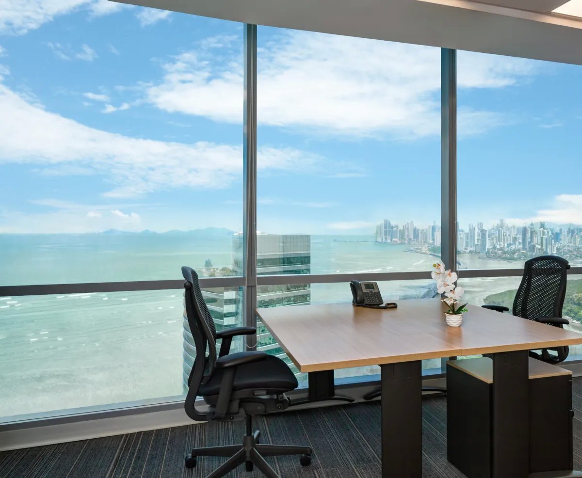 Oficina Amoblada de 115m² en Financial Park, Costa del Este  Corporativa Premium