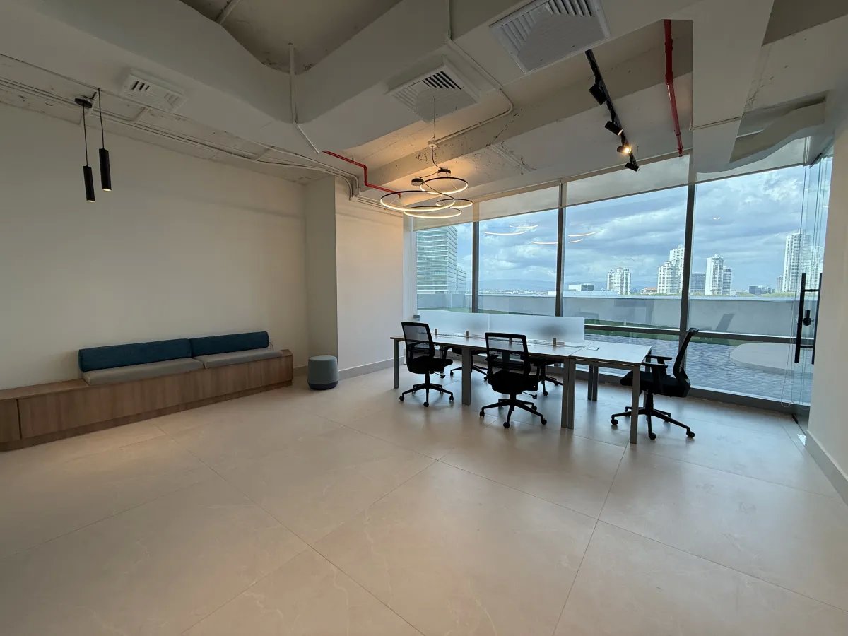 Espectacular Oficina de 258m² con Terraza en Financial Park, Costa del Este  Amoblada