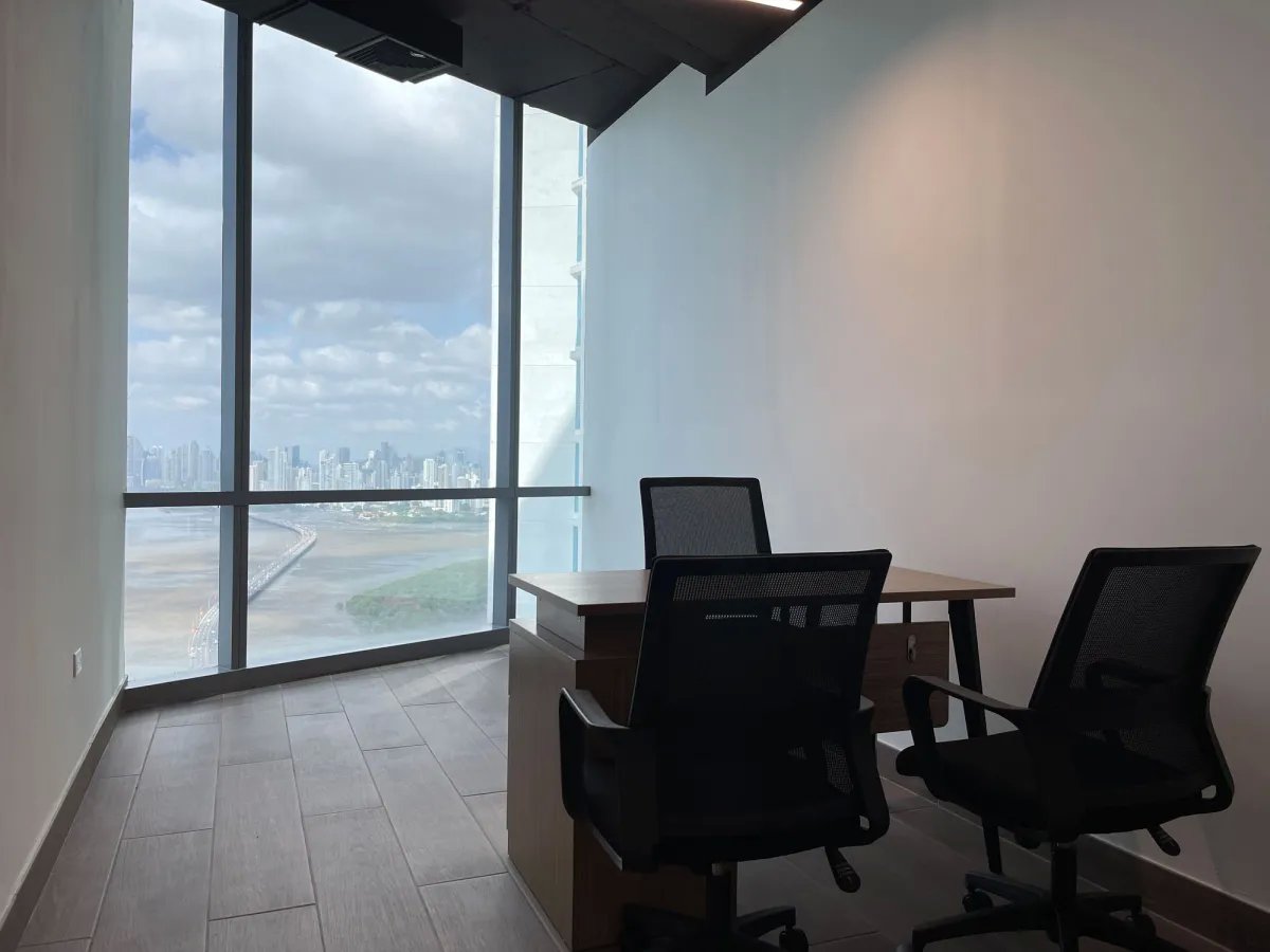 Oficina Amoblada de 138m² en Financial Park, Costa del Este  Corporativa Premium